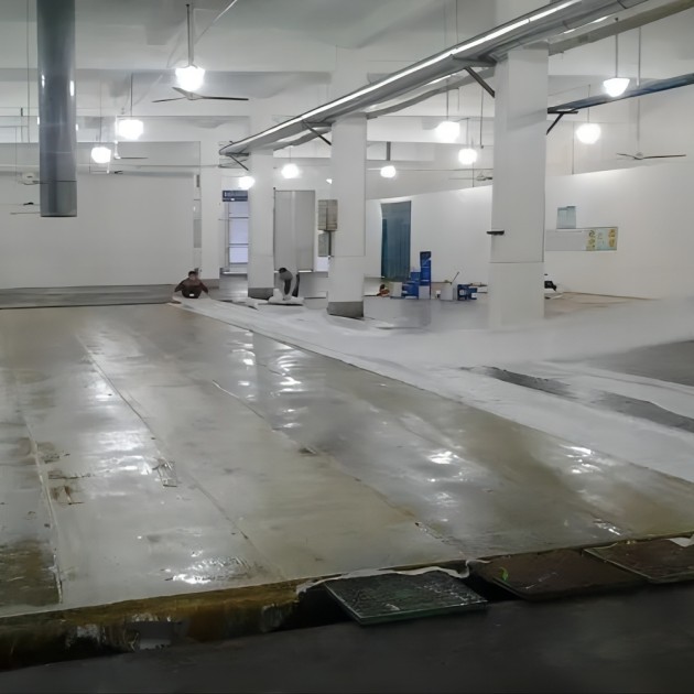 北票防腐蚀地坪,环氧玻纤地坪，玻纤工业地坪，环氧玻纤布地坪,乙烯基玻纤布地坪产品图3